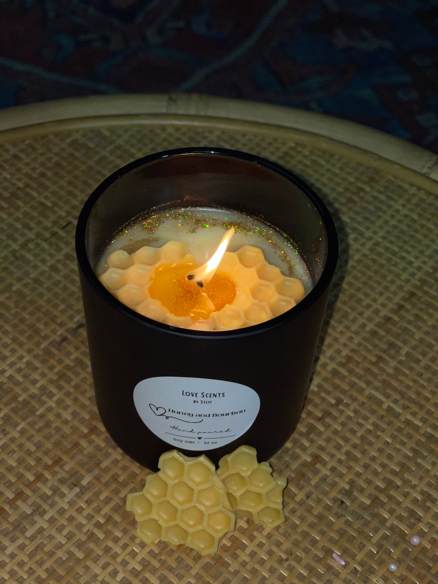 Honey & Bourbon Candle.